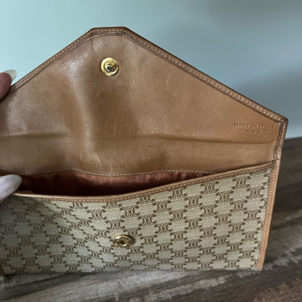 Celine Triomphe Leather Wallet - Picture 4 of 5
